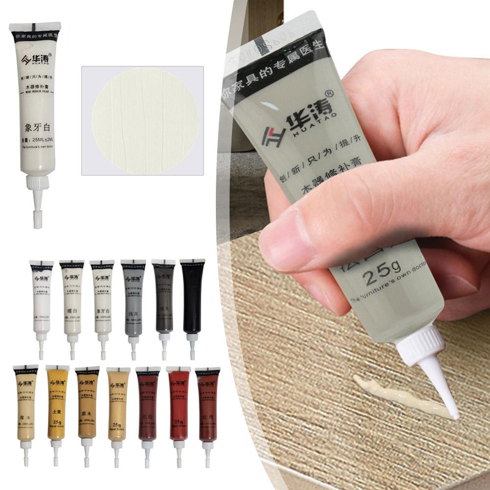 Wood Filler Stick - Multifunktionales Mehrfarbiges Holzmöbel-Kratzer-Reparaturmittel Schadensreparatur-Creme Möbel-Auffrischungsfarbe Kratzer-Füller