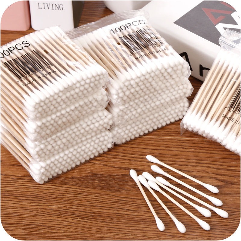 100 Stück Doppelkopf-Wattestäb – Wood Filler Stick Bewertung und Preis
