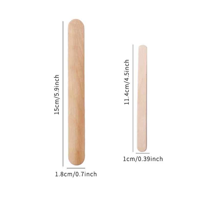 10/30/50/100PCS Einweg Zunge S – Wood Filler Stick Bewertung und Preis
