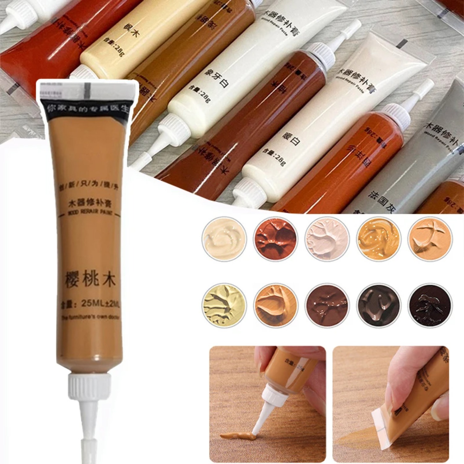 Holzmöbel-Reparaturfüller, Rep – Wood Filler Stick Bewertung und Preis